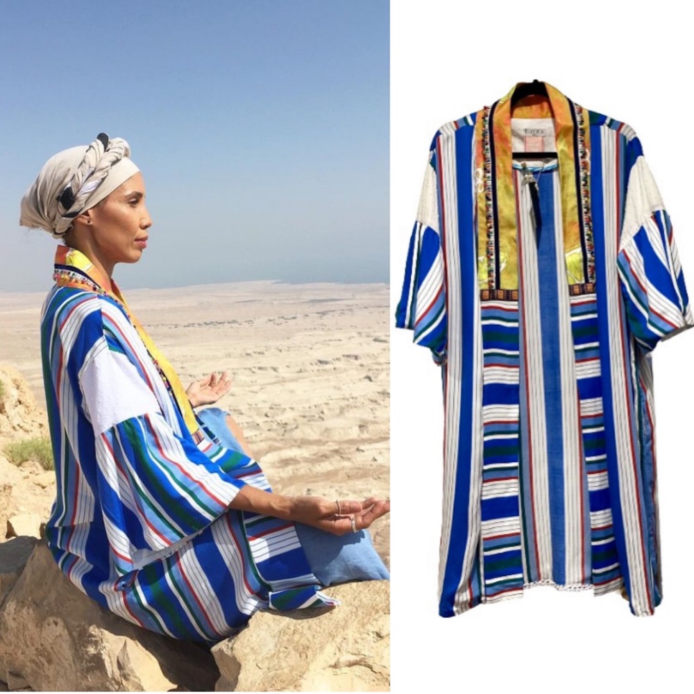 Bulka Kaftan Luxury Slow Fashion Scandinavian Serbia Handmade Kimono Vacation